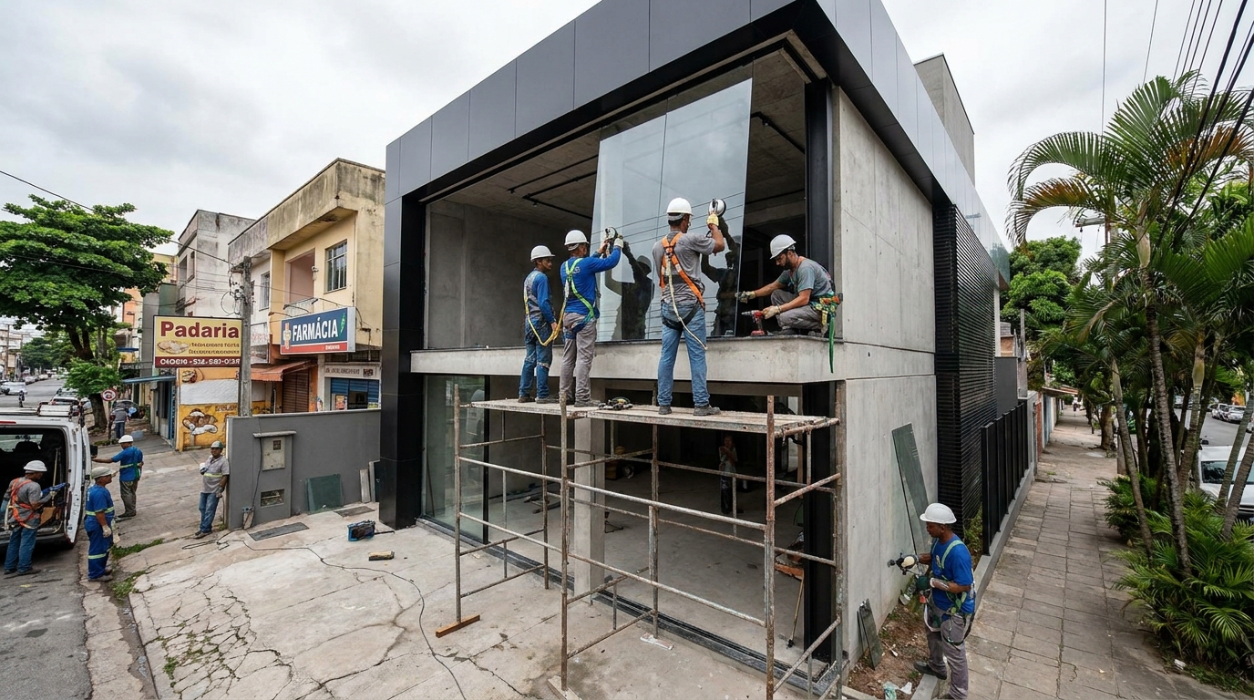 Fachadas para Lojas e Empresas em Serra‑ES